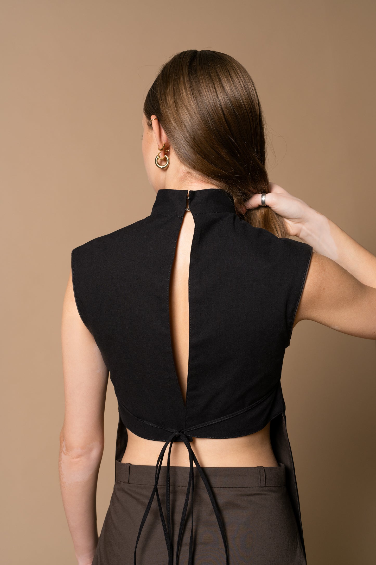Laced-up Shirt/Leo