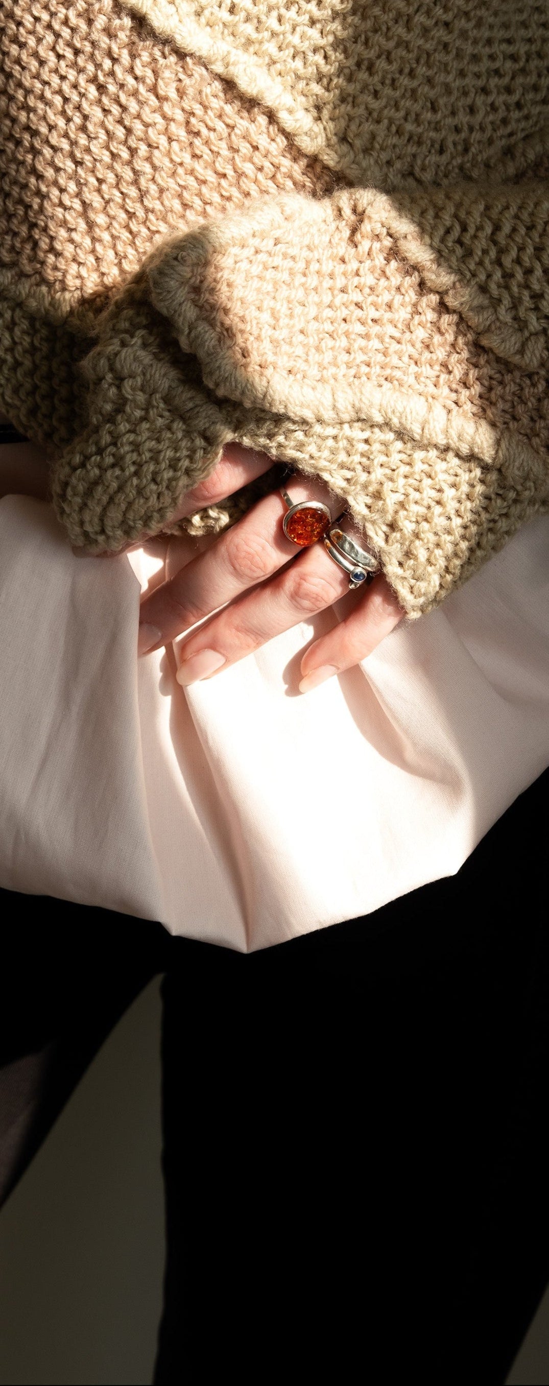 Knitted Asymmetrical Pullover