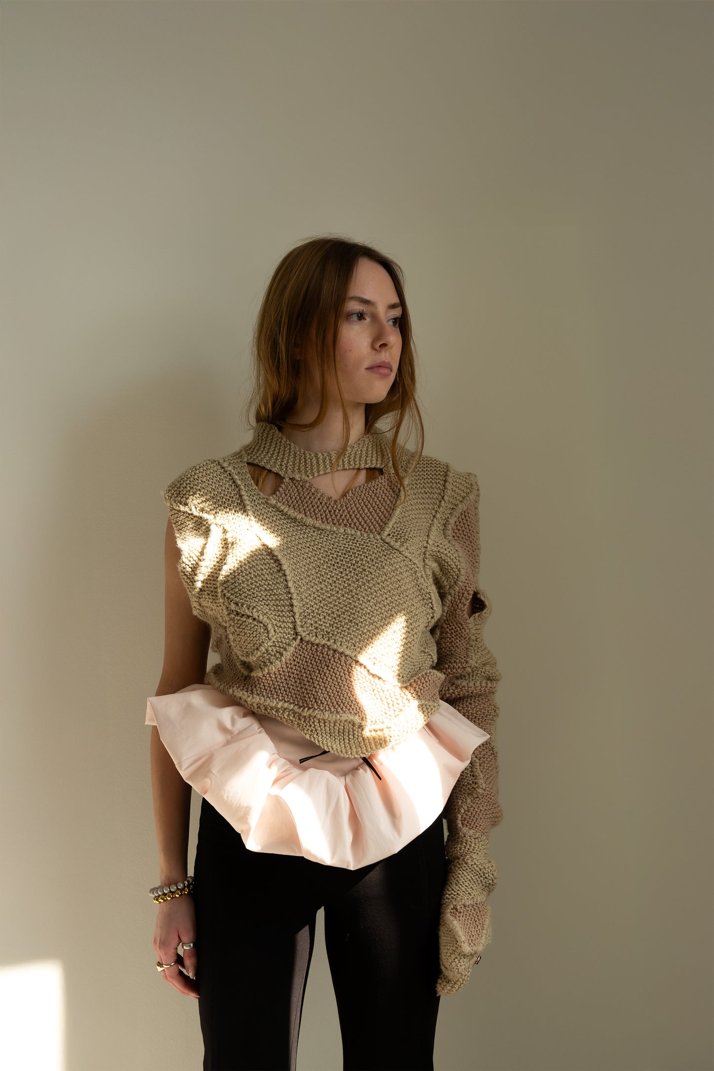 Knitted Asymmetrical Pullover