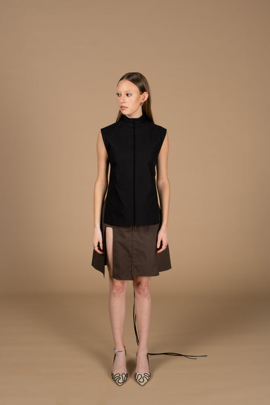 Laced-up Shirt/Leo