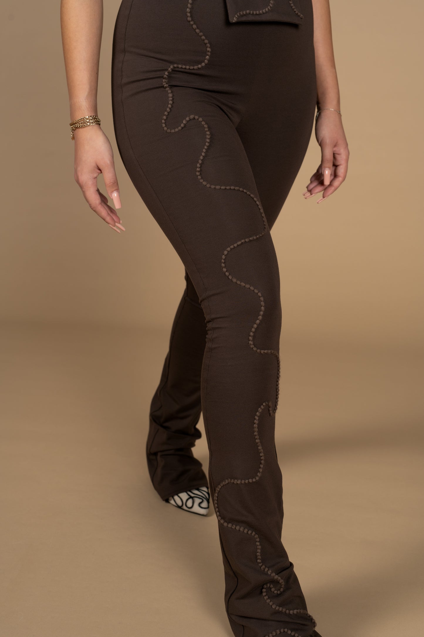 Embroidered Trouser/Gia