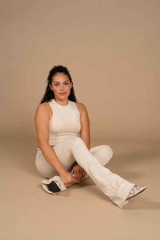 Embroidered Trouser/Giselle