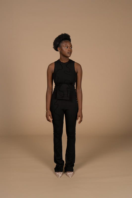 Embroidered Trouser/Chichi